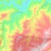 San Miguel topographic map, elevation, terrain