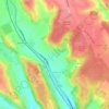 Bradenham topographic map, elevation, terrain