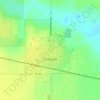 Tribune topographic map, elevation, terrain