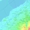 Pila topographic map, elevation, terrain