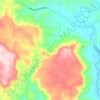Mountain Top topographic map, elevation, terrain