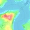 Cheekpoint topographic map, elevation, terrain