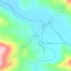 Dayville topographic map, elevation, terrain