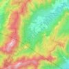 Rascafría topographic map, elevation, terrain