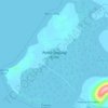 Pulau Tanjung Surat topographic map, elevation, terrain