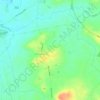 Granborough topographic map, elevation, terrain