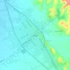 Kavaja topographic map, elevation, terrain