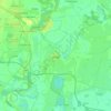 Polgár topographic map, elevation, terrain