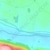 Ballinderry topographic map, elevation, terrain