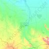 Central Equatoria topographic map, elevation, terrain