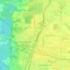 Arcadia topographic map, elevation, terrain