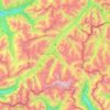 Maloja topographic map, elevation, terrain