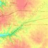 Washington topographic map, elevation, terrain