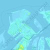 Zayed Port topographic map, elevation, terrain
