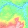 Town of Glen topographic map, elevation, terrain