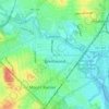 Brentwood topographic map, elevation, terrain