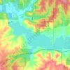 Lake Lemon topographic map, elevation, terrain