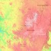 Vakinankaratra topographic map, elevation, terrain