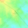 Bynum topographic map, elevation, terrain