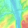 New Hope topographic map, elevation, terrain