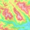 Baciu topographic map, elevation, terrain