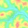 Marengo topographic map, elevation, terrain