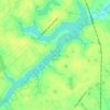 Boiling Spring Lake topographic map, elevation, terrain