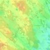 Bugac topographic map, elevation, terrain