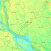 Manikganj District topographic map, elevation, terrain