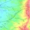 Rockbeare topographic map, elevation, terrain