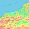 Jijel topographic map, elevation, terrain