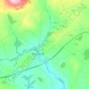Kilmacthomas topographic map, elevation, terrain