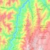 Sabanalarga topographic map, elevation, terrain