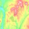 Greensboro topographic map, elevation, terrain