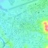 Comuna 4 topographic map, elevation, terrain