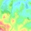 Corfad topographic map, elevation, terrain
