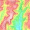 Yarcombe topographic map, elevation, terrain