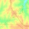 Everest topographic map, elevation, terrain