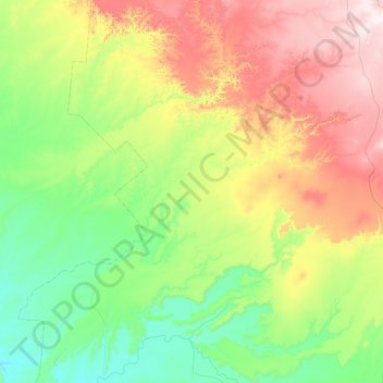 Dutton River topographic map, elevation, terrain