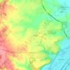 Anslow topographic map, elevation, terrain