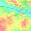 Granville South topographic map, elevation, terrain