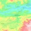 Guastatoya topographic map, elevation, terrain