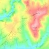 Kniveton CP topographic map, elevation, terrain