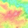 Richboro topographic map, elevation, terrain