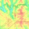 Mount Carroll topographic map, elevation, terrain