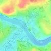 Ferrybank topographic map, elevation, terrain