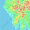 Borough of Copeland topographic map, elevation, terrain