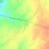 Bonneauville topographic map, elevation, terrain