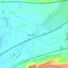 Dauntsey topographic map, elevation, terrain