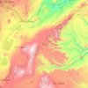 Arsi topographic map, elevation, terrain